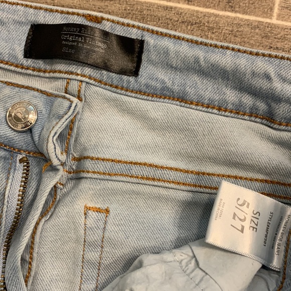 Light blue size 5 skinny jeans - Picture 4 of 4